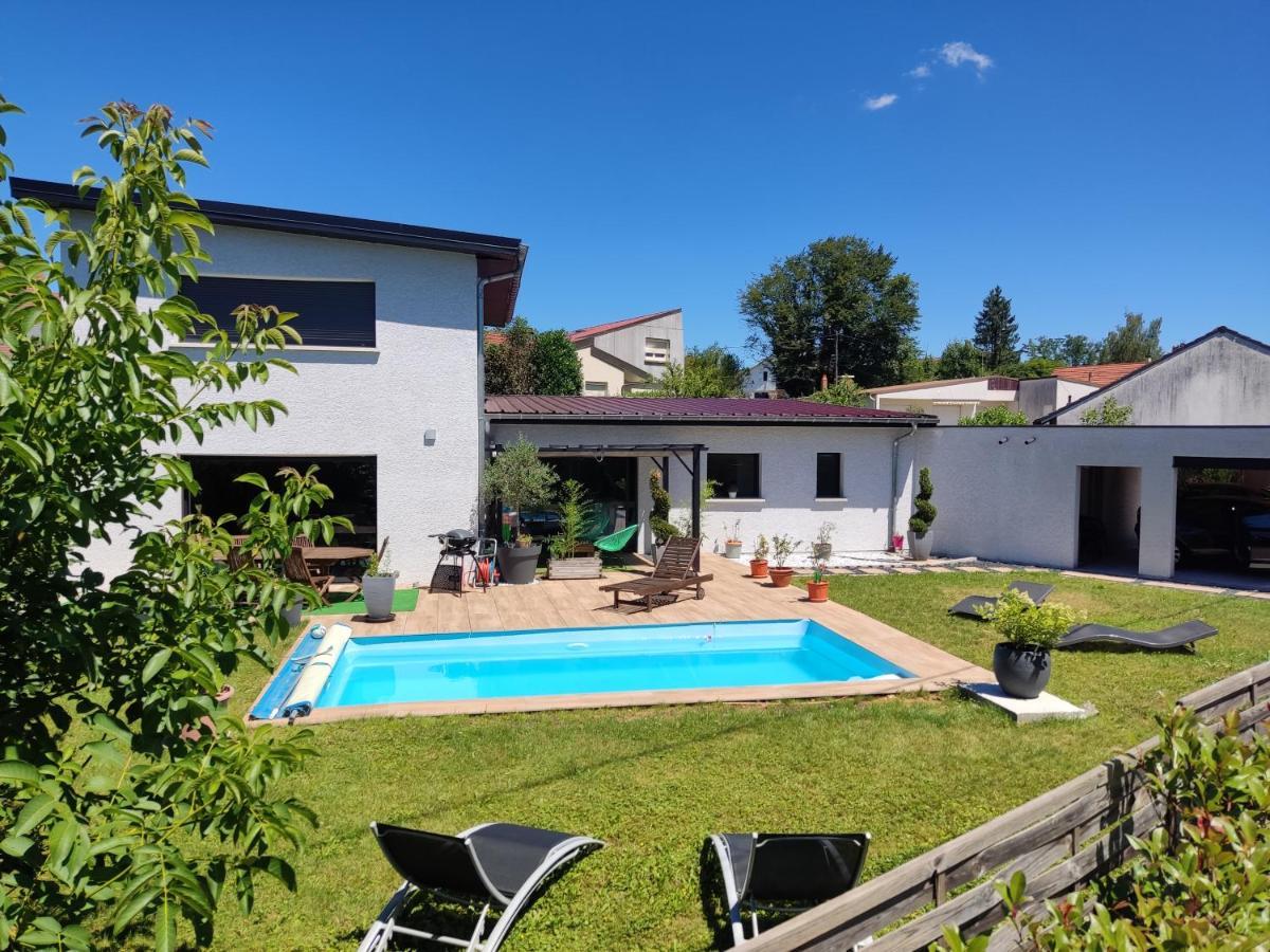 Le Doubs Repere Villa Montferrand-le-Chateau ภายนอก รูปภาพ